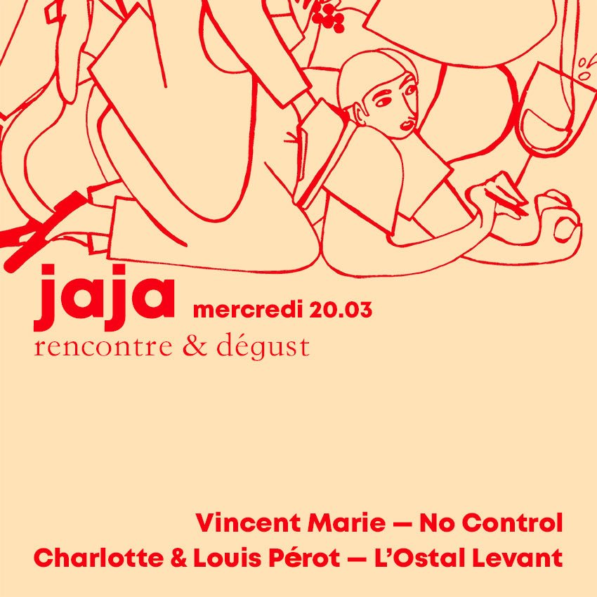 Mercredi 20.03 — Rencontre & dégustation - Jaja Power Lyon