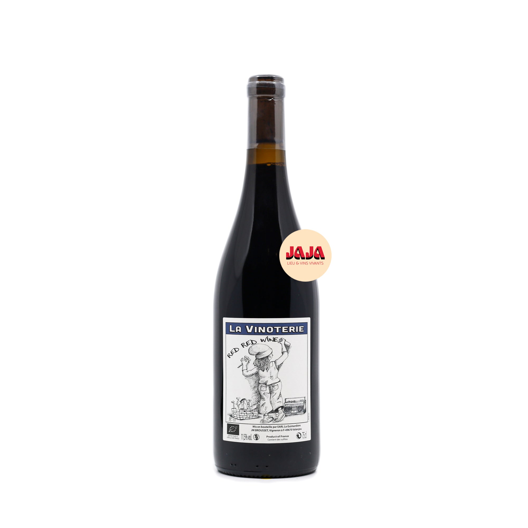 Red Red Wine - La Vinoterie - 2020 - Jaja Power Lyon